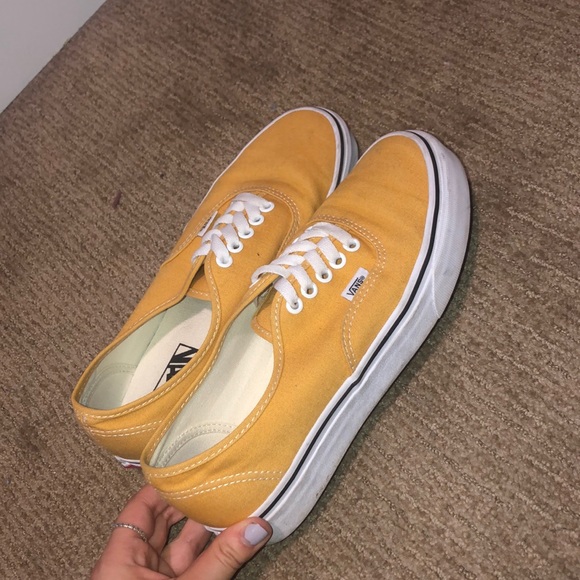 Vans | Shoes | Vans Mustard Yellow 